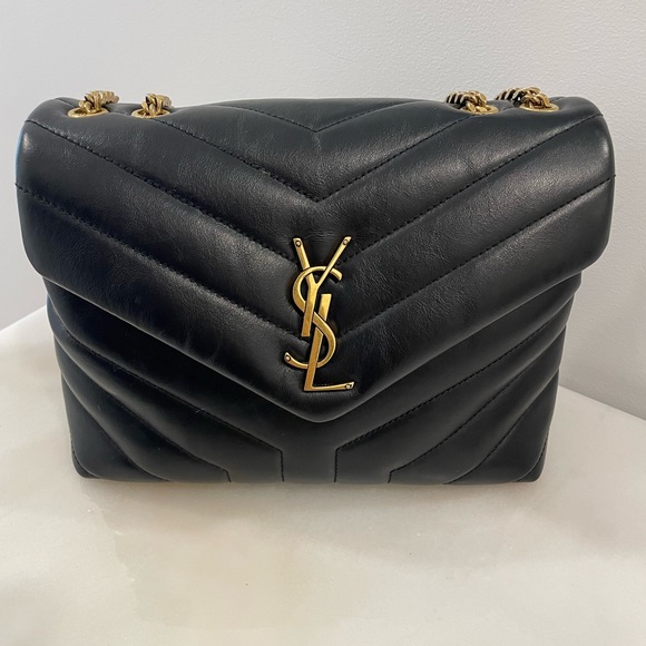 Saint Laurent Handbags - Loulou small chain quilted chain bag